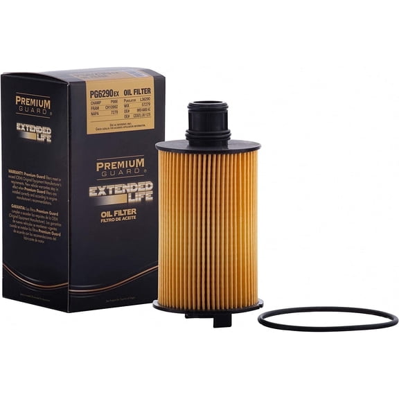 Premium Guard Extended Life Oil Filter up to 10k Miles PG6290EX | Fits 2022-2025 Land Rover Defender 110, Defender 90, 2024-2025 Defender 130, 2010-2022 Range Rover Sport, Range Rover
