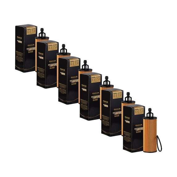 PG6296EX Extended Life Oil Filter up to 10,000 Miles | Fits 2014-20 various models of Chrysler, Dodge, Ram, Volkswagen (Pack of 6)