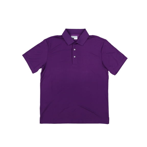 Pga Tour Men's Airflux Solid Golf Polo Grape Royale S New