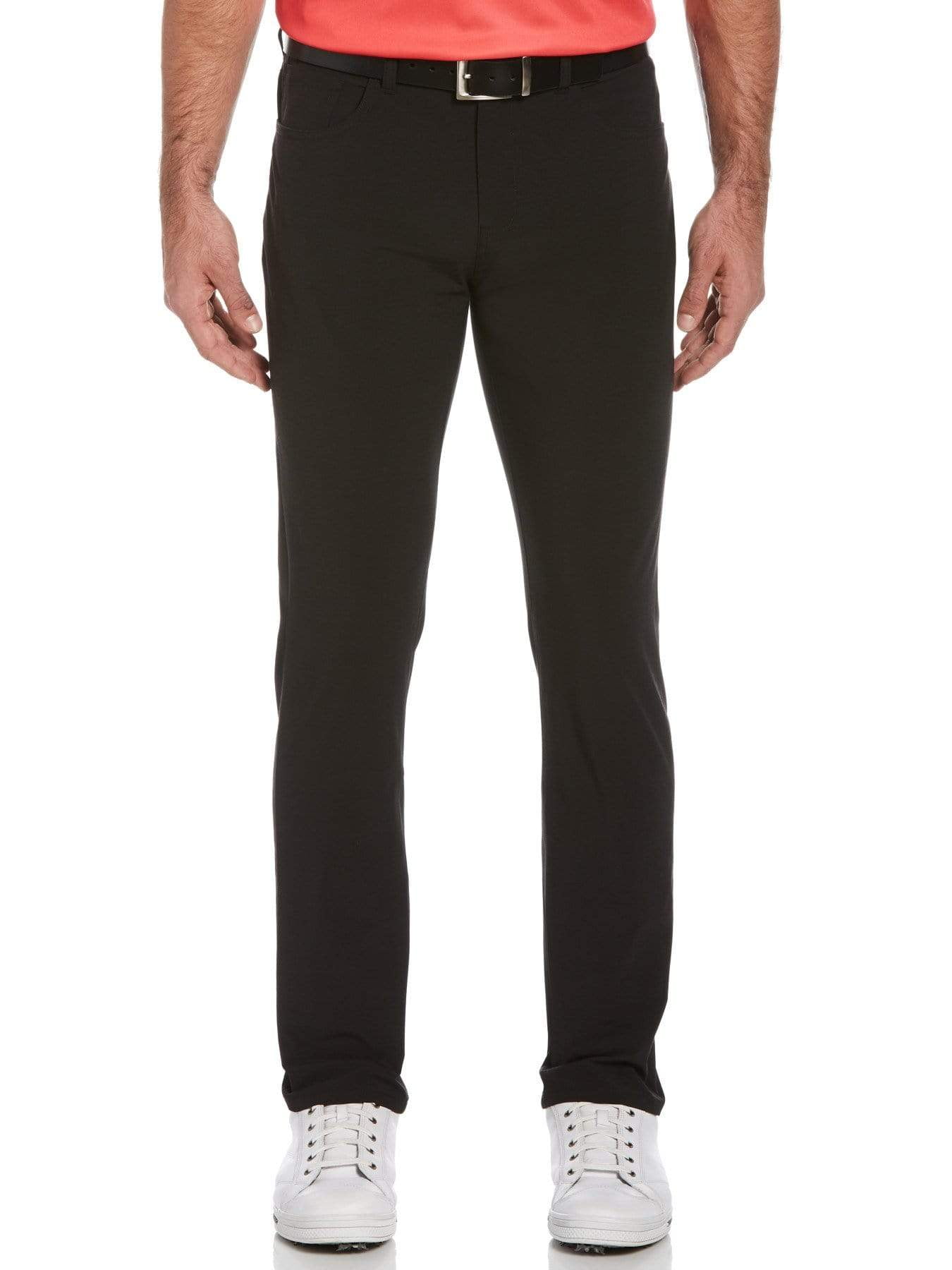 PGA TOUR Apparel Mens Regular fit Golf Pants 40 / 32 Black Striped ...