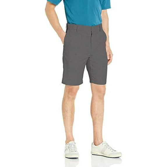 PGA TOUR Men's Expandable Flat Front Golf Short, Quiet Shade, 38