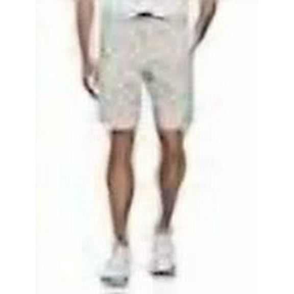 PGA TOUR Men's Expandable Flat Front Short, Silver Cloud, 44