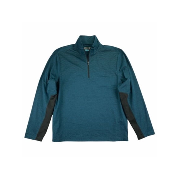 PGA TOUR Mens Green Printed Zip Up Jacket S