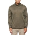thumbnail image 1 of PGA TOUR Mens Two Tone Space Dyed Quarter Zip Sweater Green Heather 2XL, 1 of 3