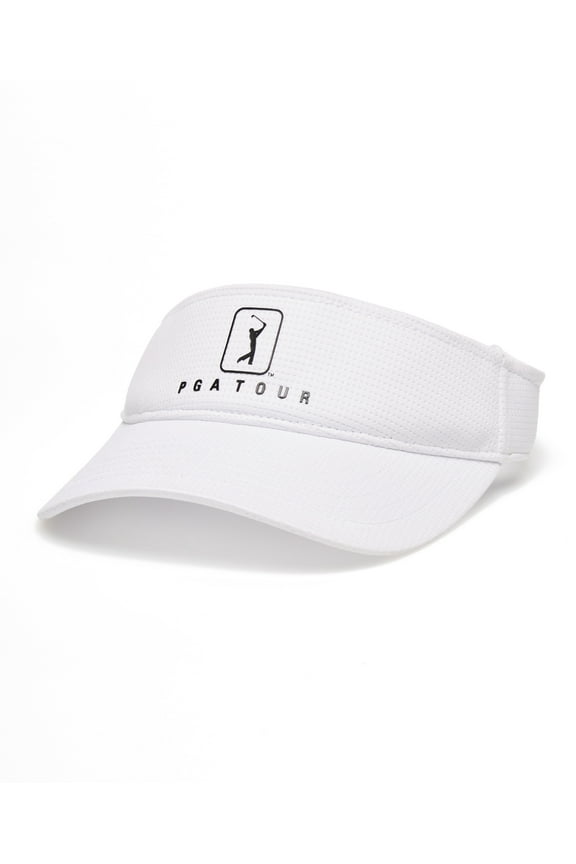 Air Flux Mesh Golf Visor White Moisture Wicking