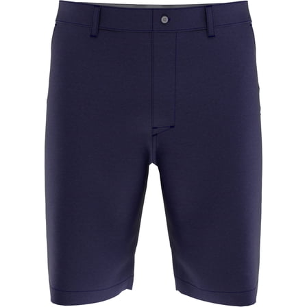 PGA TOUR Mens Regular fit Golf Shorts 30 / 9 Navy Blue Solid
