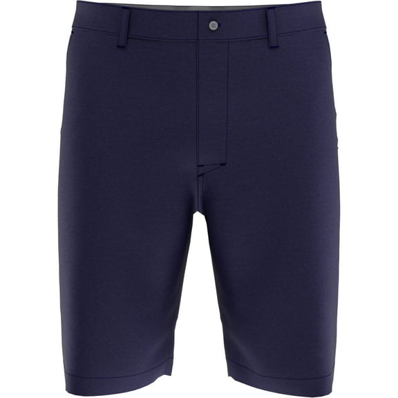 PGA TOUR Mens Regular fit Golf Shorts 30 / 9 Navy Blue Solid