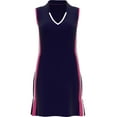 thumbnail image 1 of PGA Tour Golf Ladies Colorblock Sleeveless Dress Peacoat XXL, 1 of 3