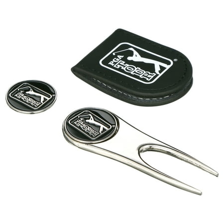 PGA Tour Golf Magnetic Closure Pocket Clip Tin Set with Ball Marker