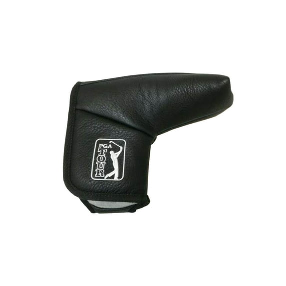 PGA Tour Golf Vintage Golf Club Headcover, Caviar Black Blade Putter -