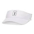 thumbnail image 1 of PGA Tour Men's Airflux Mesh Adjustable Golf Visor, Bright White -, 1 of 2
