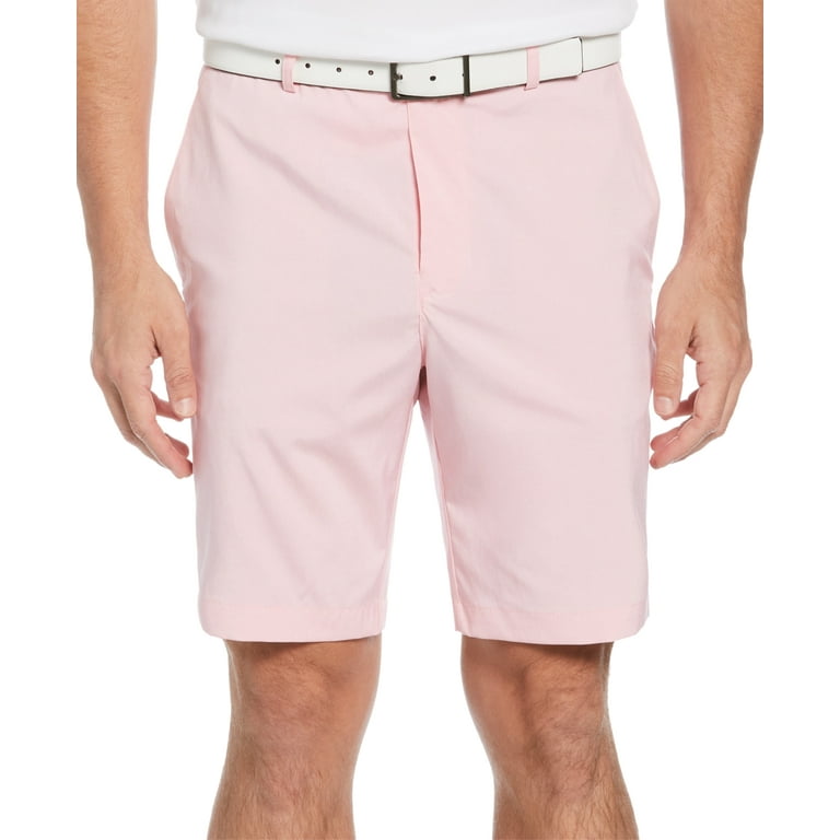 PGA Tour Men s Flat Front Heathered Golf Shorts Pink Size 42