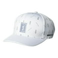 thumbnail image 1 of PGA Tour Men's Standard Print Adjustable Golf Hat,  White -, 1 of 2