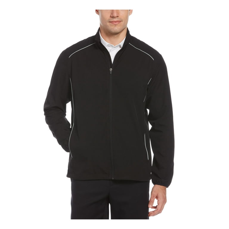 PGA Tour Men s Water Repellent Stretch Golf Jacket Choose Sz Color XL Black