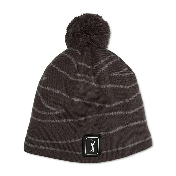 PGA Tour Mens Knit Cold Weather Beanie Hat