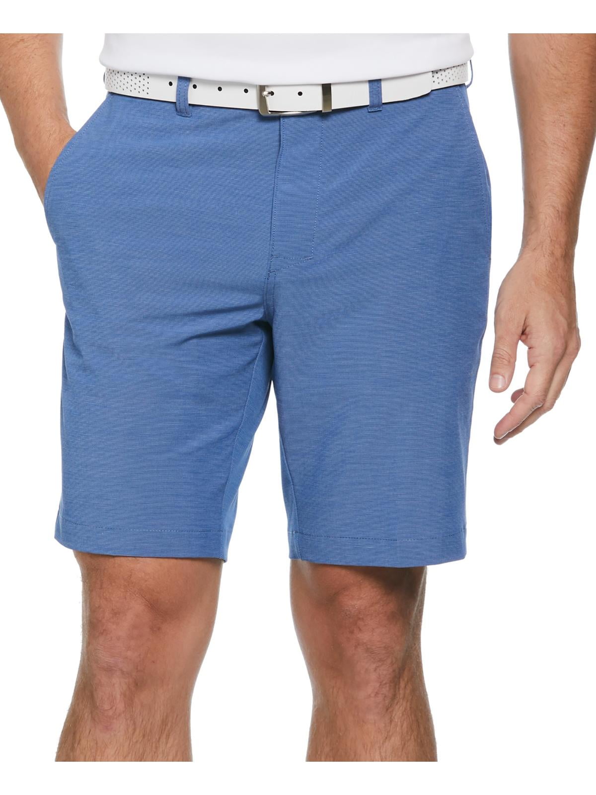 PGA TOUR Men s Stretch Active Waistband Golf Short with Accessory Pocket Grey Heather 36 Walmart