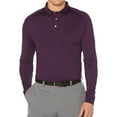 thumbnail image 1 of PGA Tour Mens Ultimate Polo Shirt, Purple, Small, 1 of 1