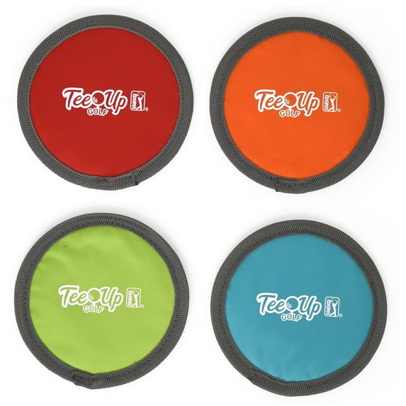 PGA Tour Tee-Up Golf Practice Disc Targets, Multi Color, 5" Diameter