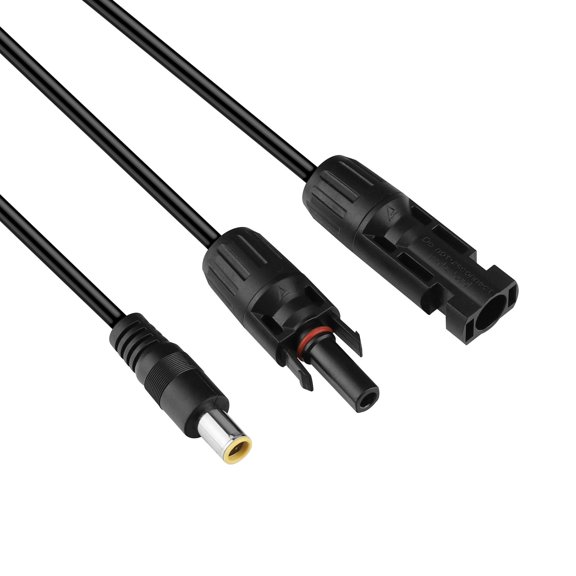 PGENDAR 16.5FT 14AWG+16AWG Solar Cable with Solar Panel Connector to DC7909+8020 for Jackery Explorer 3000 Pro/2000 Plus/2000 Pro/2000/1500/1500 Pro/1000 Plus/1000 Pro/1000/880/700/700 Plus Power