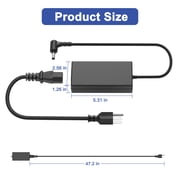 PGENDAR 24V AC Charger Compatible with VTOMAN jump 600X Portable Power Station