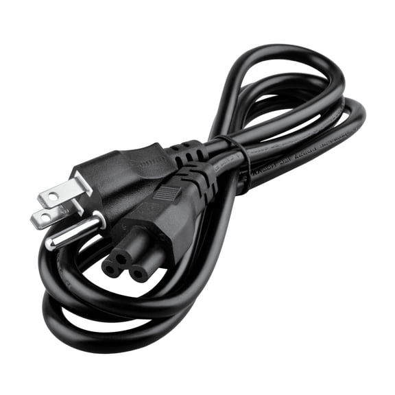 PGENDAR 3-Prong US Power Cord Cable for LCD Monitors Laptop AC Adapters