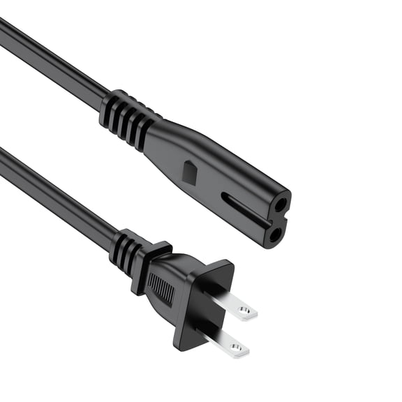 PGENDAR 5ft/1.5m AC Power Cord Outlet Socket Cable Plug Lead For Sonos ZonePlayer CONNECT:AMP ZP120 Digital Internet Radio Zone Player Music Player Media Streamer