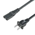 thumbnail image 1 of PGENDAR 5ft 2-Pin AC IN Power Cord Cable Outlet Plug Lead for JVC EM65FTR EM42FTR EM39T LED HD TV Monitor (4FT Cable), 1 of 5