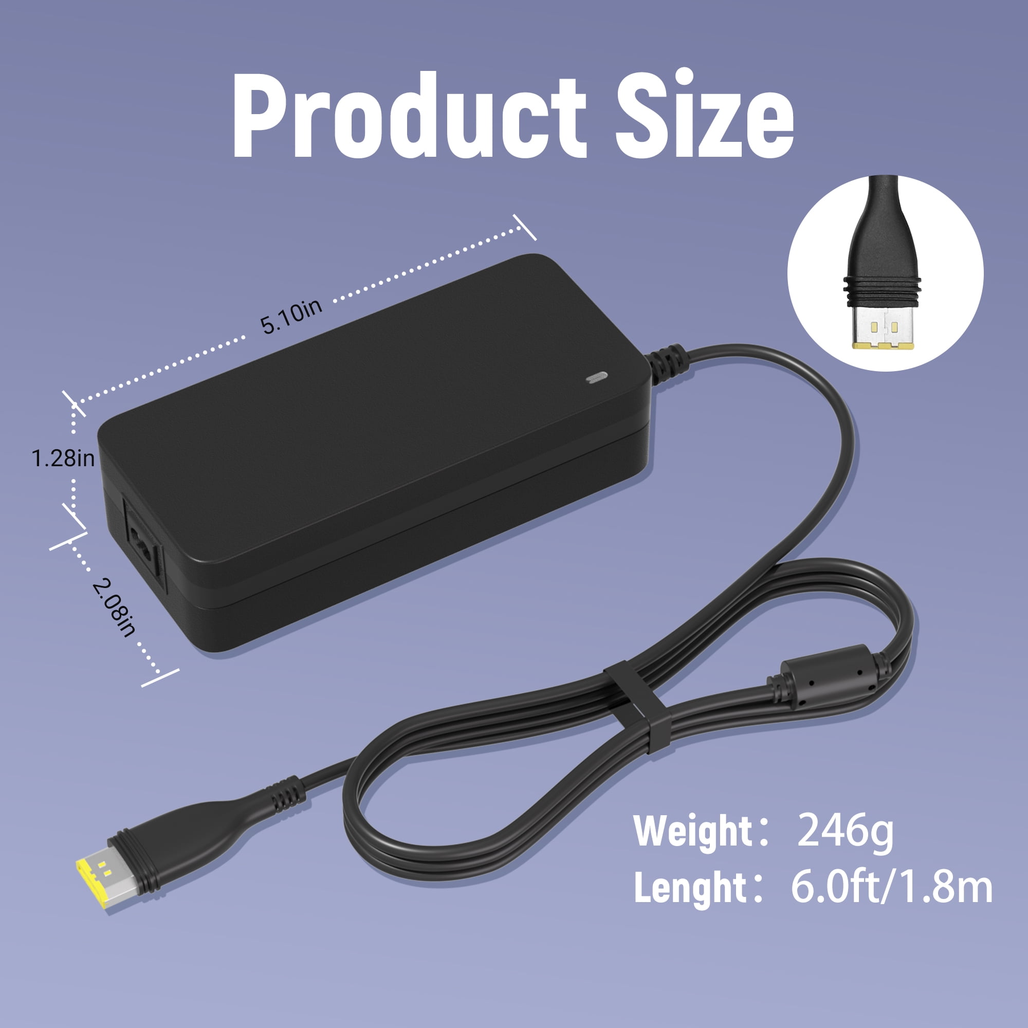 PGENDAR 65W 24V 2.71A Power Supply Charger for ResMed AirSense 11 ...