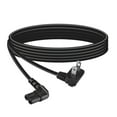 thumbnail image 1 of PGENDAR 6ft UL AC Power Cord Cable Compatible with UN65MU6300F UN65MU6500F L-type 2-prong, 1 of 5