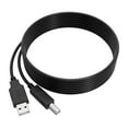 thumbnail image 1 of PGENDAR 6ft USB 2.0 Cable A to B Cord Lead Wire Line Plug for Brother DCP-7190DW DCP-7090DW Printer, 1 of 5