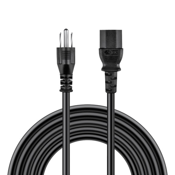 PGENDAR UL 4FT AC Power Cord Cable For Dell OptiPlex 5000 PC Desktop 3-Prong Plug Lead