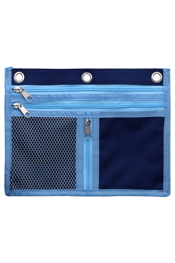 Expandable Binder Pouch, Navy