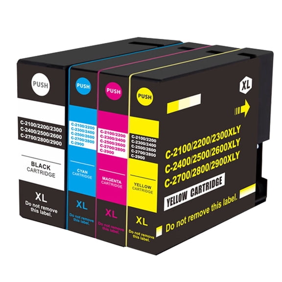 PGI2200XL Ink Cartridge Compatible for Canon PGI2200 Maxify MB5120 5320 5020 5420 iB4120 iB4020 Printer(4 Pack)