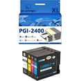 thumbnail image 1 of PGI-2400XL PGI2400 Ink Cartridges Compatible for Canon IB4040 4140 MB5040 B5140 5340 5440 Inkjet Printers, Leak-Proof Design Crisp Printing, 1 of 7