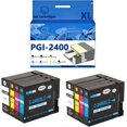 thumbnail image 1 of PGI-2400XL PGI2400 Ink Cartridges Compatible for Canon IB4040 4140 MB5040 B5140 5340 5440 Inkjet Printers, Leak-Proof Design Crisp Printing, 1 of 7