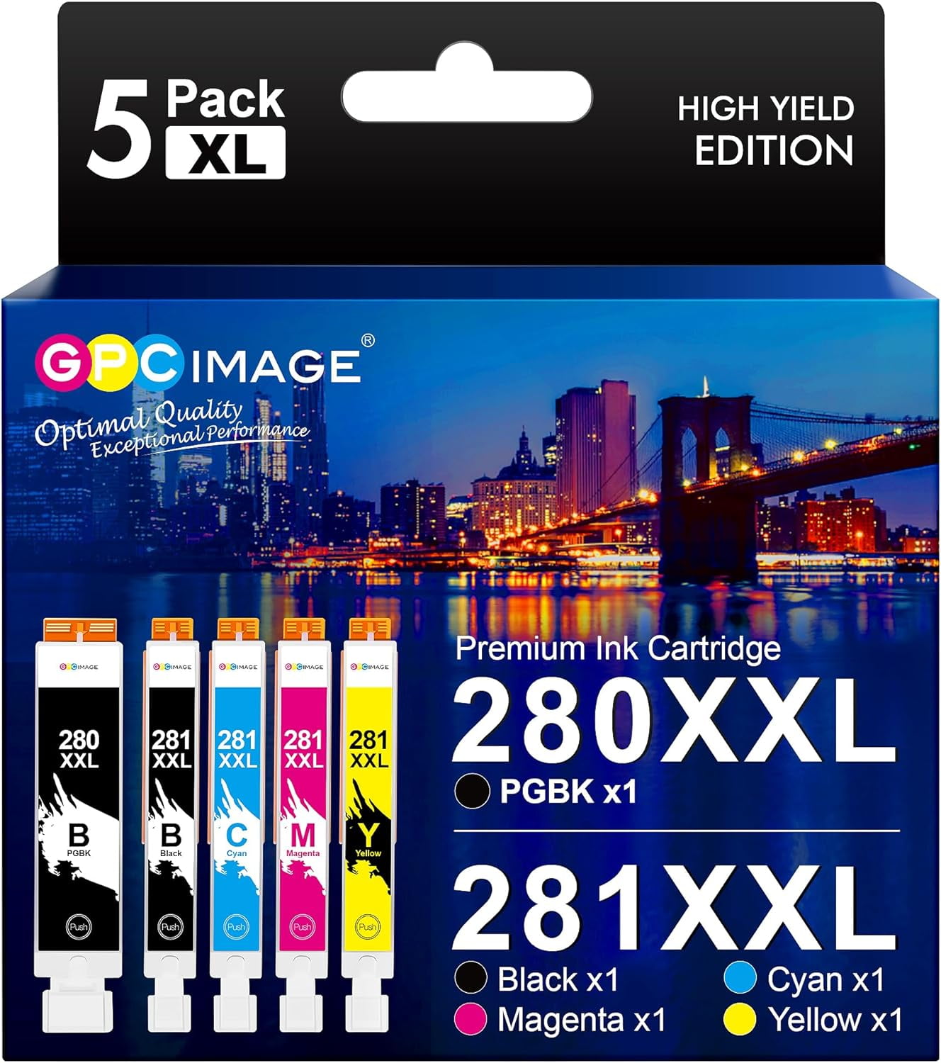 PGI-280XXL/CLI-281XXL Replacements For Canon 280 281 Ink