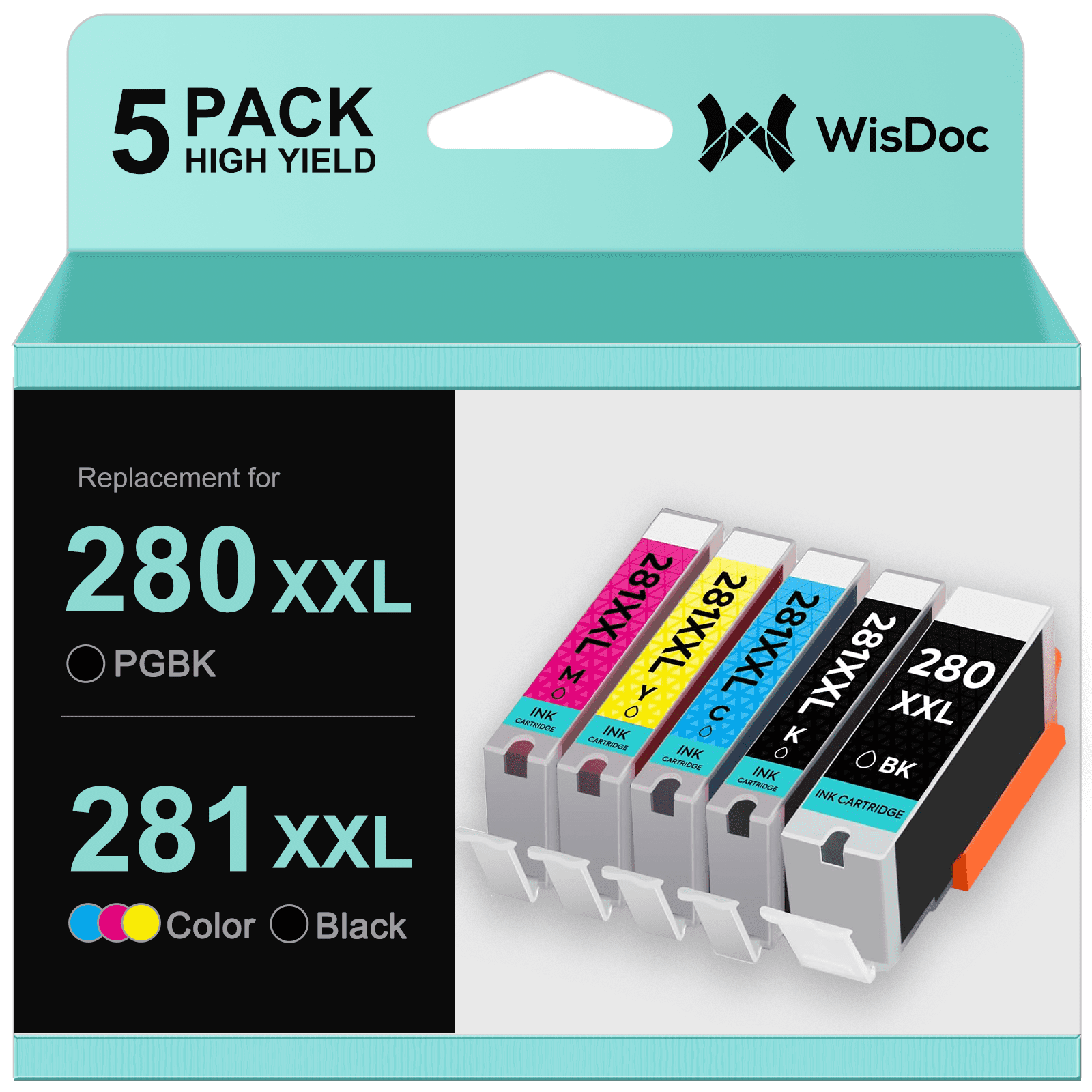 PGI280XXL CLI281XXL for Canon 280 281 Ink Cartridges for Canon