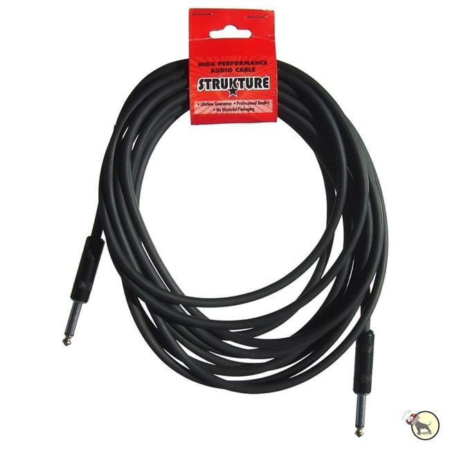 PGIK  10 ft. Rubber Guitar Bass Instrument Cable - 6 mm