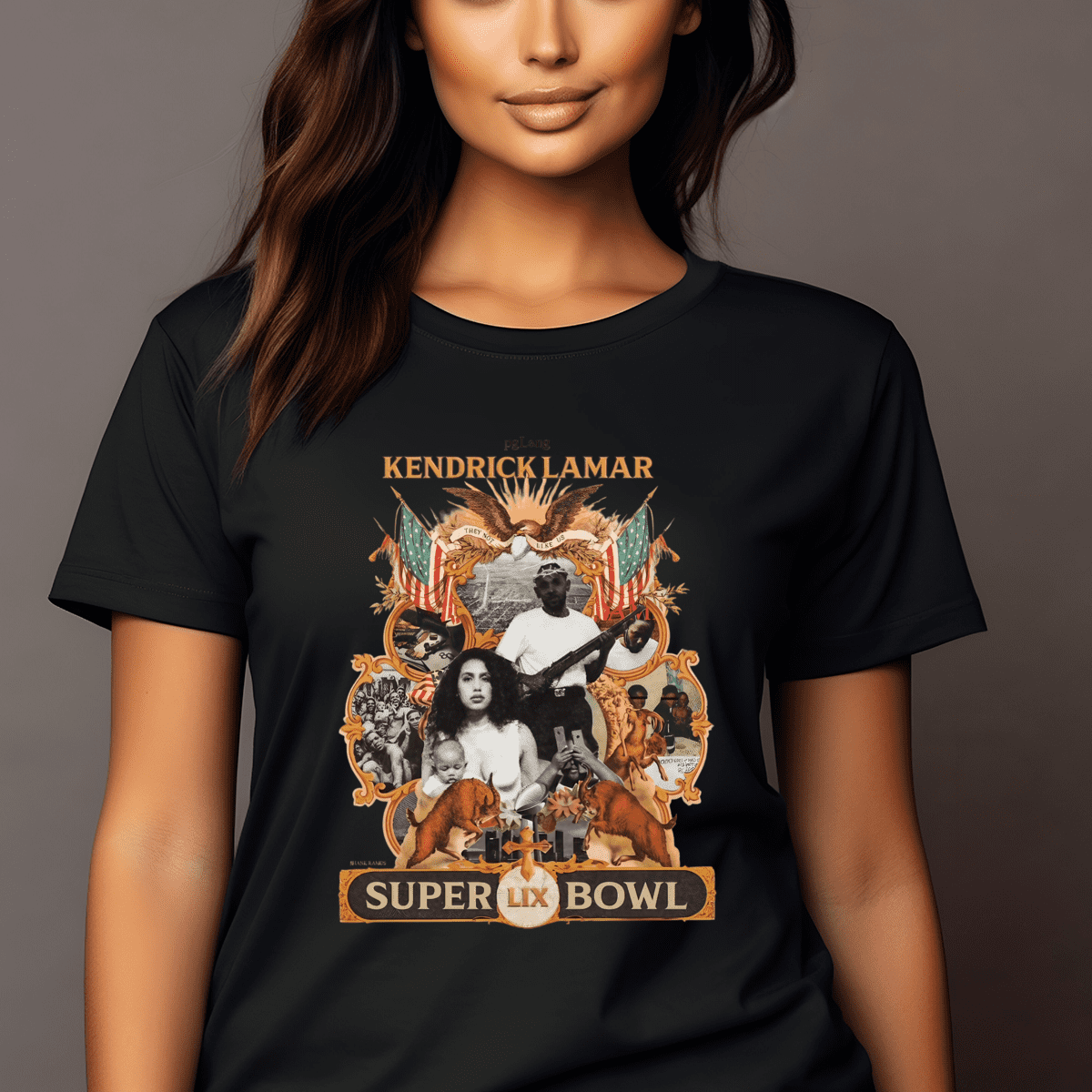 PGLang Kendrick Lamar Super Bowl 59 Shirt Unisex Short