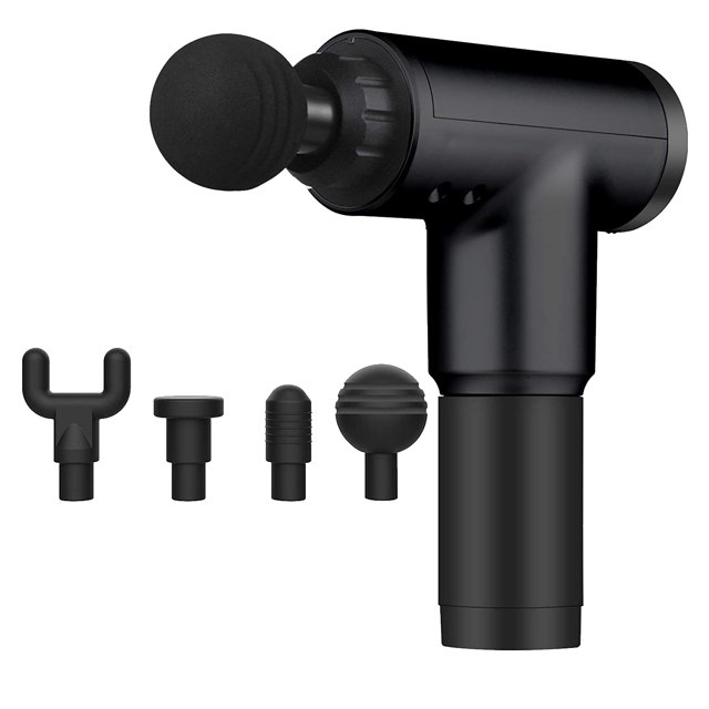 PGM 6 Speed Deep Tissue Massage Muscle Recovery Gun with 4 Types Heads