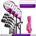 thumbnail image 1 of PGM Women Golf Clubs Iron Complete Set With Bag L Grade Carbon Shaft Rod Cutter Wedges Golf Putter Lady LTG007, 1 of 5