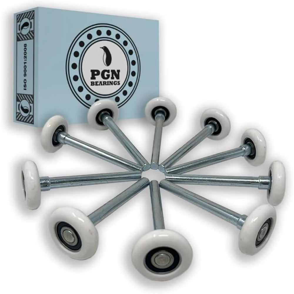 PGN 2" Nylon Garage Door Rollers 20 Pack Quite and Smooth Garage Door