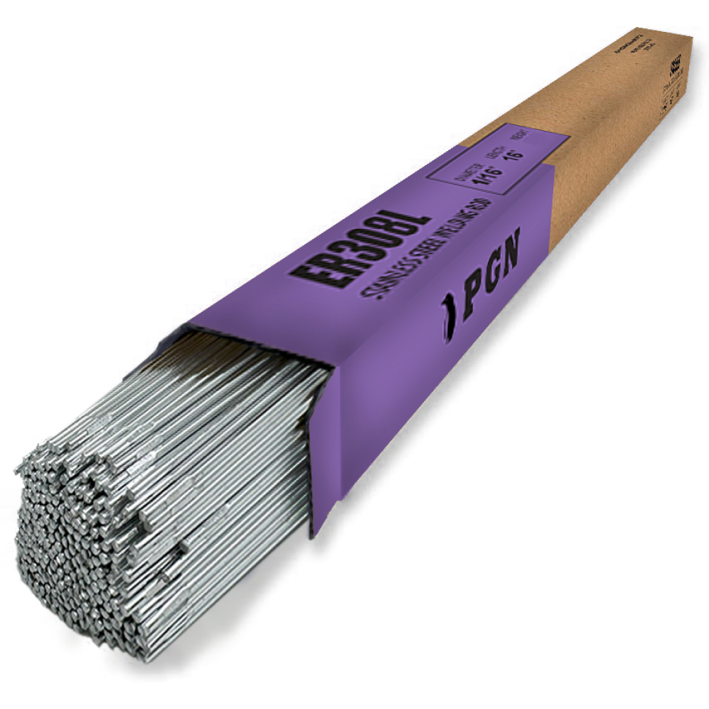PGN ER308L 20lbs 1/16" x 16" Stainless Steel Welding Rod TIG Filler Rod, TIG Rod