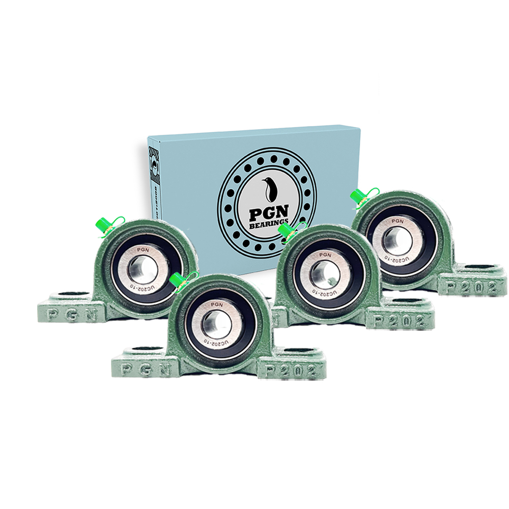 PGN UCP20210 Pillow Block Mounted Ball Bearing 5/8" Bore Solid