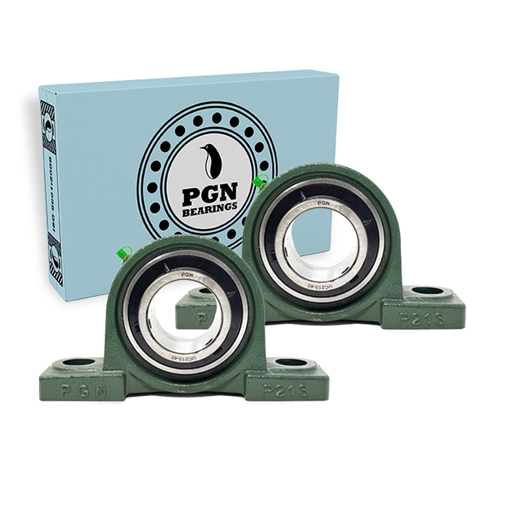 PGN UCP21340 Pillow Block Mounted Ball Bearing 21/2" Bore Self