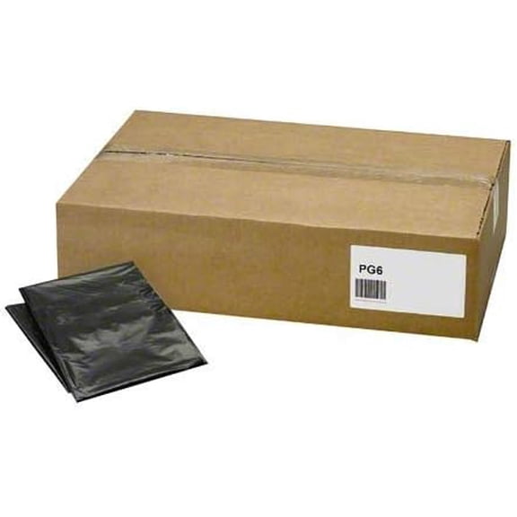 PGR4347X3B1 PEC 43 x 47 in. 1.5 Mil Liner On A Roll, Black - Case of 100$$Tools & Hardware Other