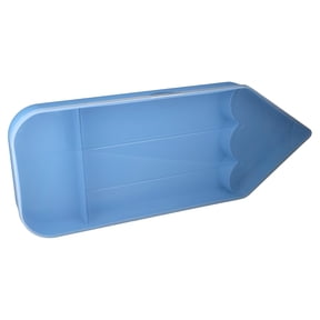 Pen+Gear Pencil-Shaped Storage Container, Blue, 15.5" x 6"