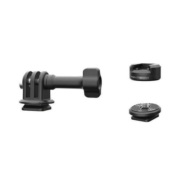 PGYTECH CapLock Quick Release Kit for Action Cameras – Compatible with GoPro, Insta360, DJI, and More, Includes Ball Head Mount Adapter