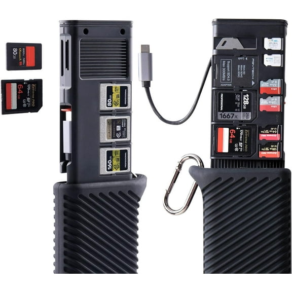 PGYTECH CreateMate USB 3.2 CFexpress A Card Reader 10GBps SD Card Reader for Photographer