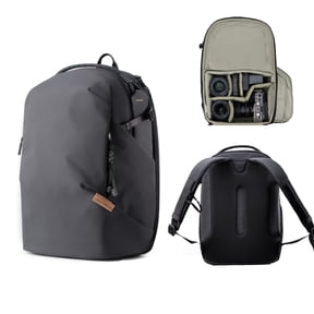 PGYTECH OneGo Lite 16L Black Camera Backpacks for Photographers Large Camera Bag with Side Access